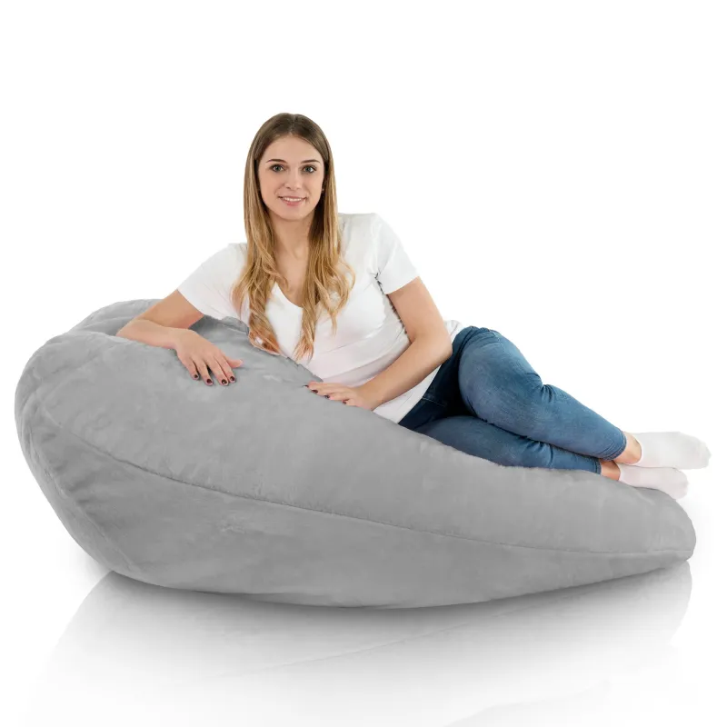 Drop XXL Highback Bean Bag Chair - Yeti Faux Fur – view 6