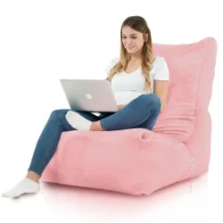 Giant Adult Bean Bag XXL Lounge Chair Disinto - Yeti Faux Fur – view 8