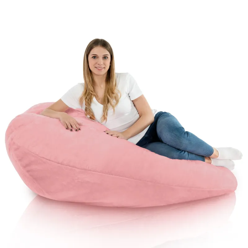Drop XXL Highback Bean Bag Chair - Yeti Faux Fur – view 13