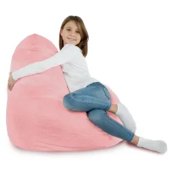 Porto Smart Bean Bag Floor Seat - Yeti Faux Fur – view 9