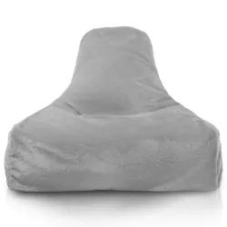 Bali Bean Bag Chair with Backrest - Yeti Faux Fur – view 6