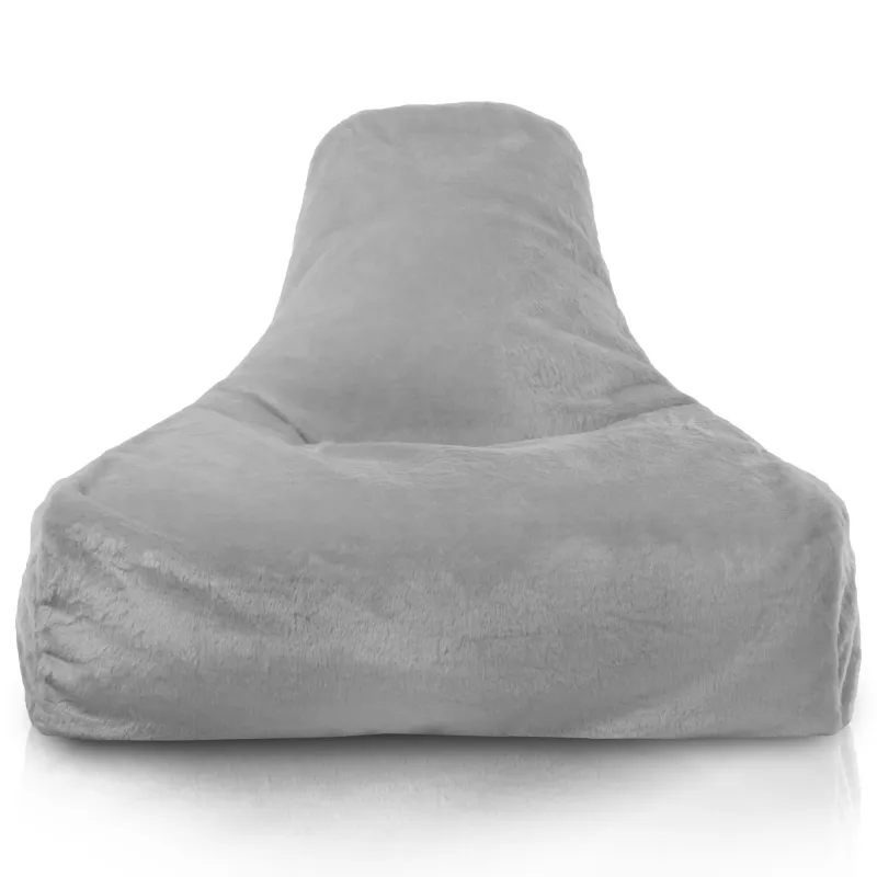 Bali Bean Bag Chair with Backrest - Yeti Faux Fur – view 6
