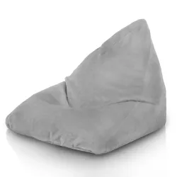 Bermuda XL Floor Seat Bean bag - Yeti Faux Fur