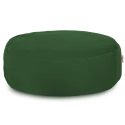 Round Footstool Pouffe - Soft Velvet