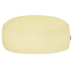 Round Footstool Pouffe - Faux Leather