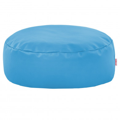 Azure footstool pu leather