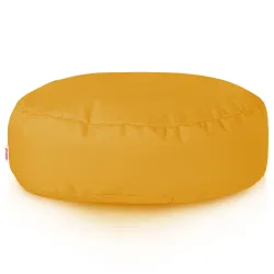 Round Footstool Pouffe - Outdoor Pro Waterproof