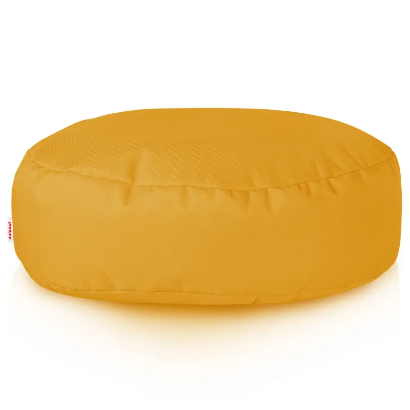Round Footstool Pouffe - Outdoor Pro Waterproof