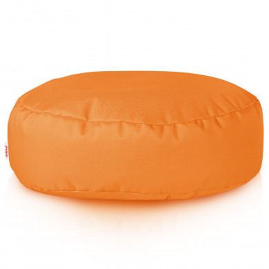 Orange footstool outdoor