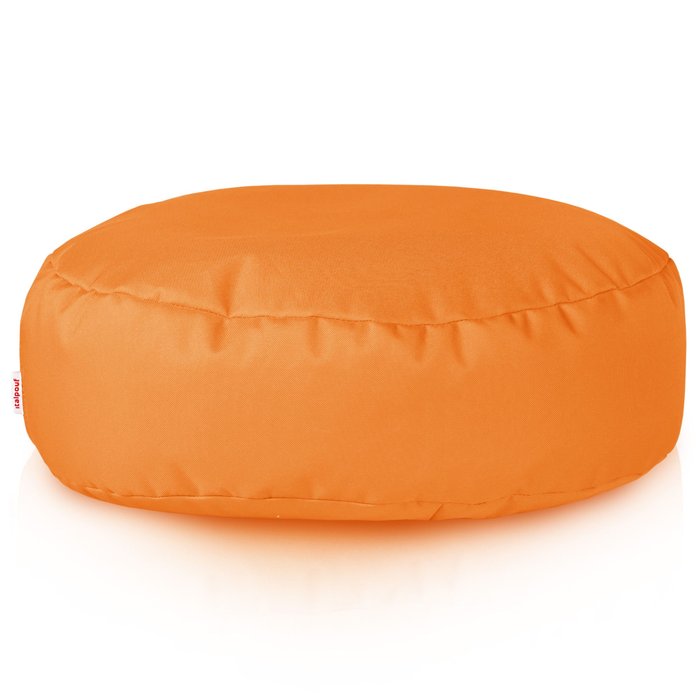 Orange footstool outdoor