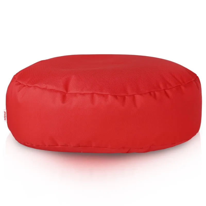 Round Footstool Pouffe - Outdoor Pro Waterproof