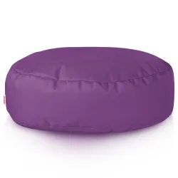 Round Footstool Pouffe - Outdoor Pro Waterproof