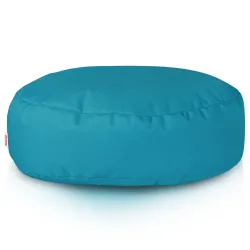 Round Footstool Pouffe - Outdoor Pro Waterproof