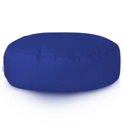 Round Footstool Pouffe - Outdoor Pro Waterproof