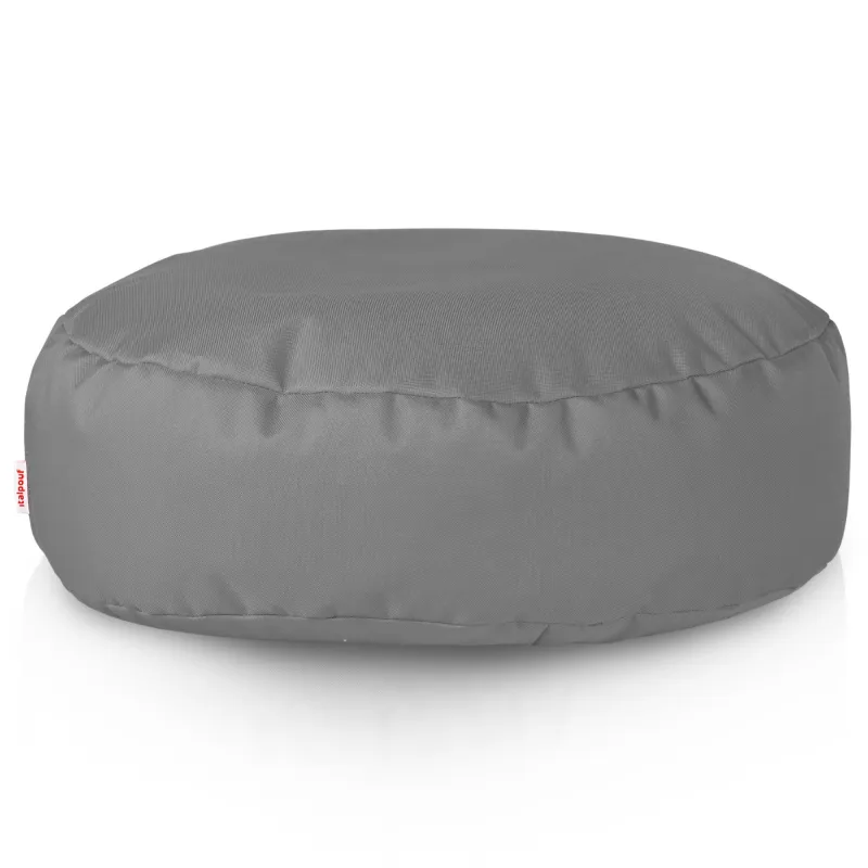 Round Footstool Pouffe - Outdoor Pro Waterproof