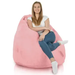 Giant Adult Bean Bag Chair XXL - Yeti Faux Fur – view 9