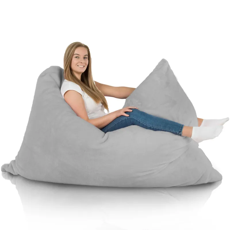 Giant Floor Cushion XXL - Yeti Faux Fur – view 4