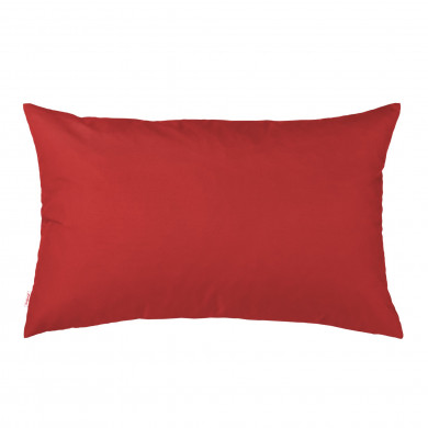 Dark red pillow rectangular outdoor