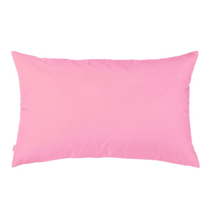 Light pink pillow rectangular outdoor