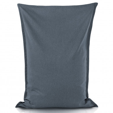 Navy blue melange bean bag pillow children balance