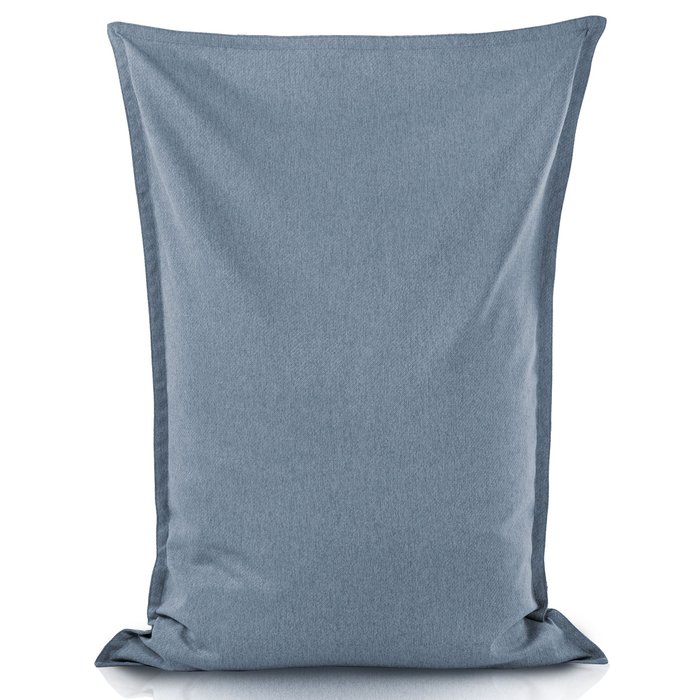 Blue melange bean bag pillow children balance