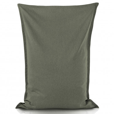 Green melange bean bag pillow children balance
