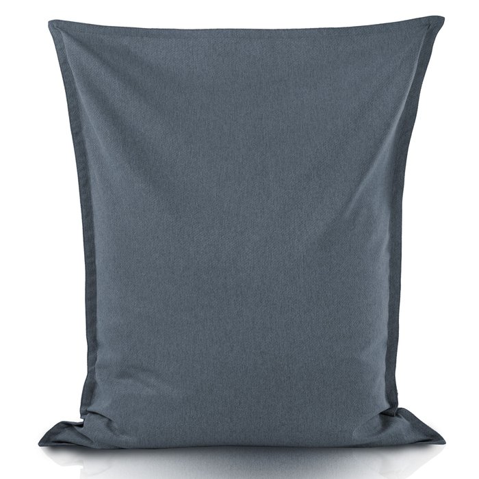 Navy blue melange bean bag giant pillow XXL balance