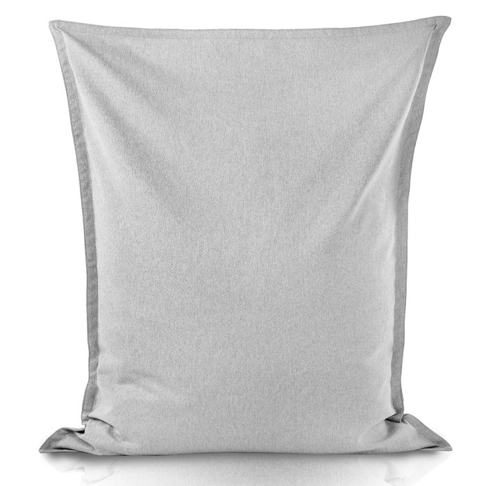 Gray melange bean bag giant pillow XXL balance