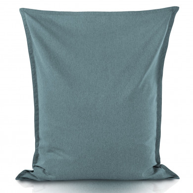 Turquoise melange bean bag giant pillow XXL balance