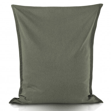 Green melange bean bag giant pillow XXL balance