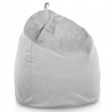 Gray melange XL large bean bag balance
