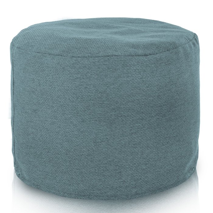 Turquoise melange pouf roller balance