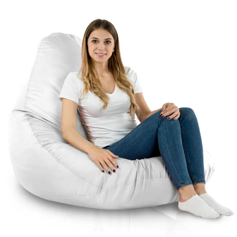 Trendy bean bag for stylish outdoor seating and relaxation