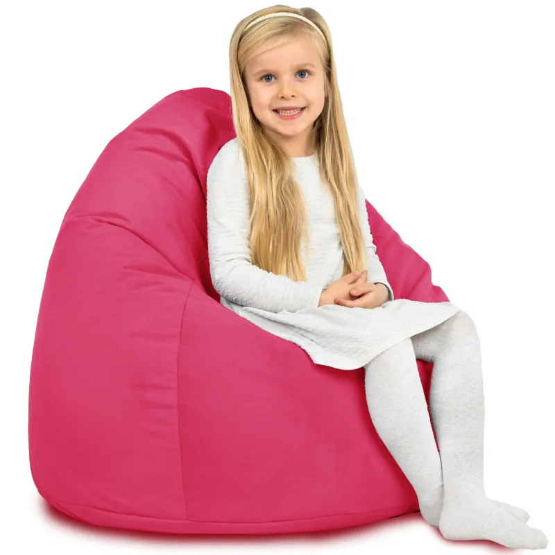 Kids Bean Bag Chair L - Soft Velvet – view 53
