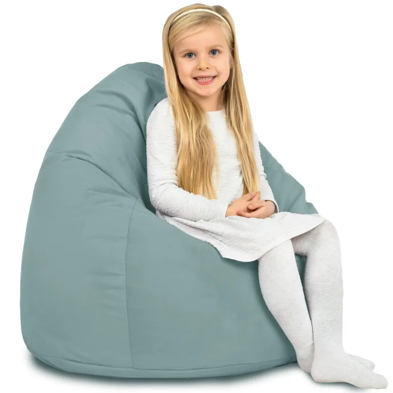 Kids Bean Bag Chair L - Soft Velvet – view 54