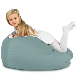 Kids Bean Bag Chair L - Soft Velvet – view 90