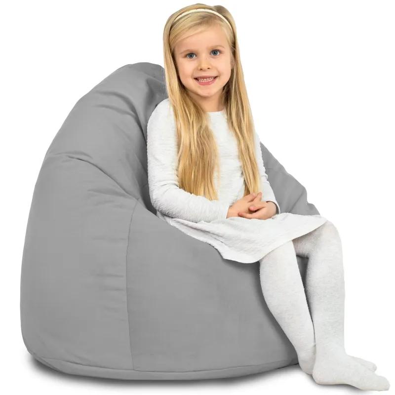Kids Bean Bag Chair L - Soft Velvet – view 62