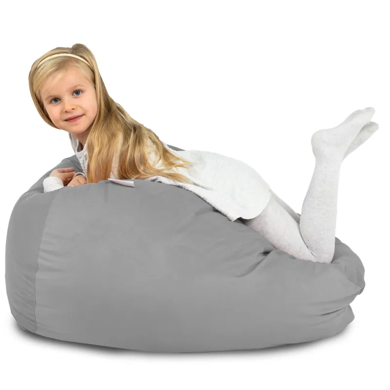 Kids Bean Bag Chair L - Soft Velvet – view 76
