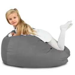Kids Bean Bag Chair L - Soft Velvet – view 86