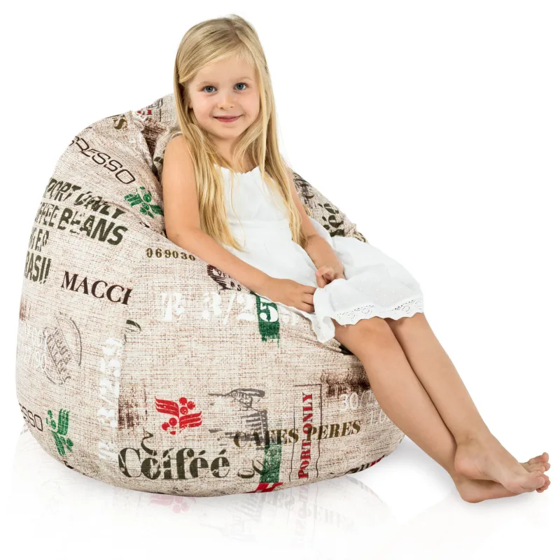 Kids Bean Bag Chair L - Premium Printed Fabric – view 74