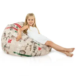 Kids Bean Bag Chair L - Premium Printed Fabric – view 75