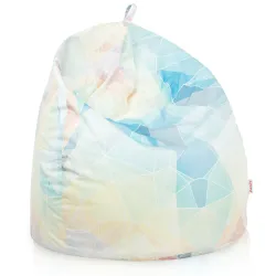 Bean Bag Chair - Premium Printed Fabric