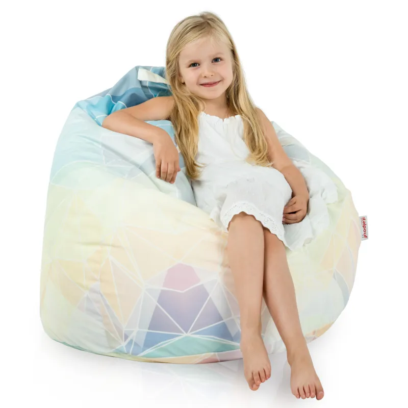 Kids Bean Bag Chair L - Premium Printed Fabric – view 70