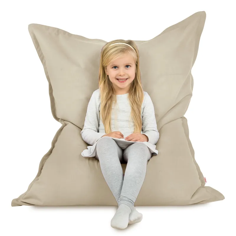 Pearl bean bag pillow children velvet