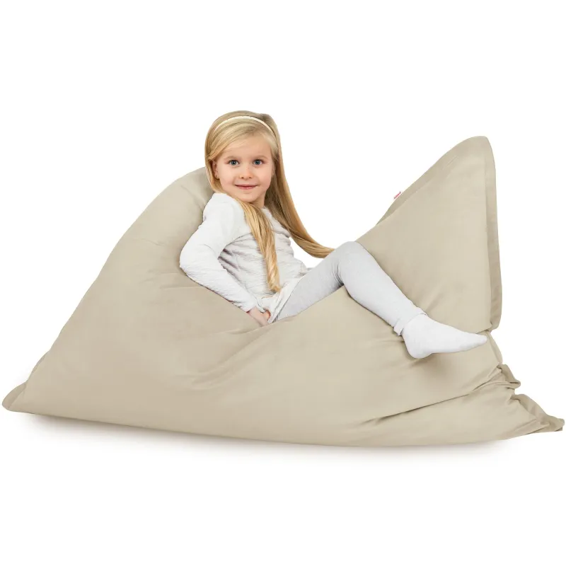 Pearl bean bag pillow children velvet
