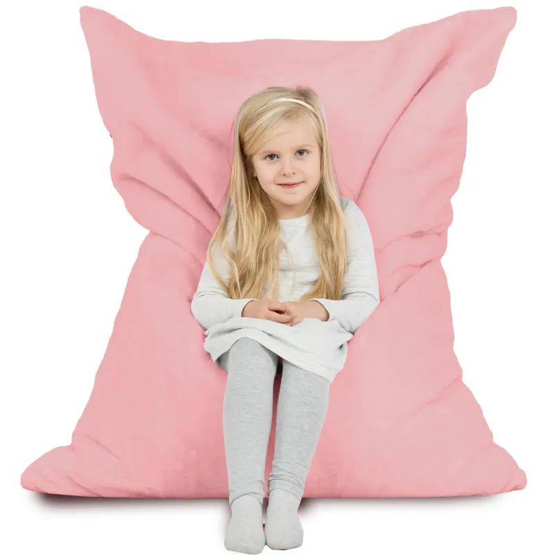 Large Floor Cushion XL for Kids - Yeti Faux Fur – view 9