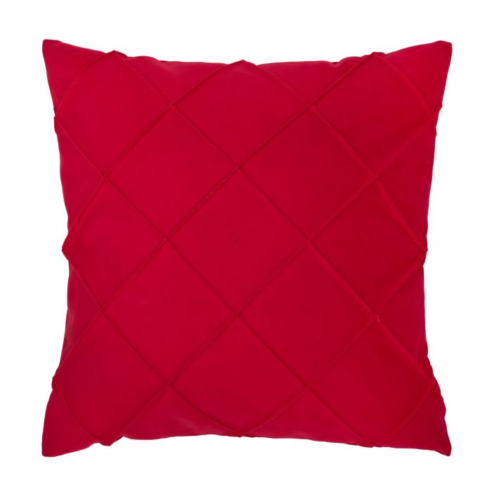 Pillow with stitching pillow square velvet