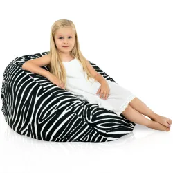 Kids Bean Bag Chair L - Premium Printed Fabric – view 45
