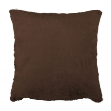 Brown Yeti pillow square 