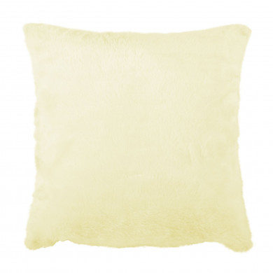 White Yeti pillow square 